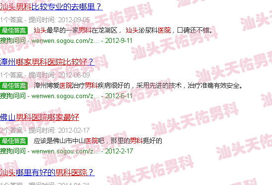汕头男科医院哪家好