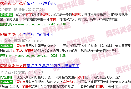 汕头尿道炎症状吃什么药