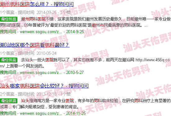 汕头潮州男科医院