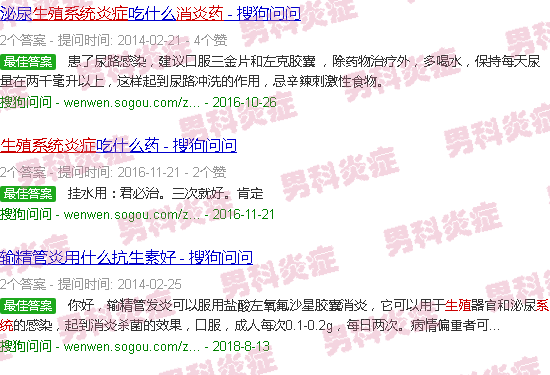 汕头生殖系统炎症消炎药