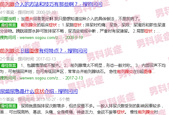 汕头前列腺炎症状图片