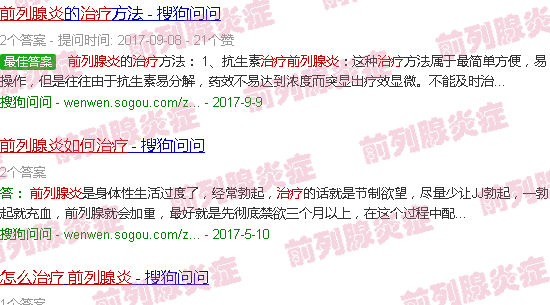 汕头前列腺炎怎么治疗