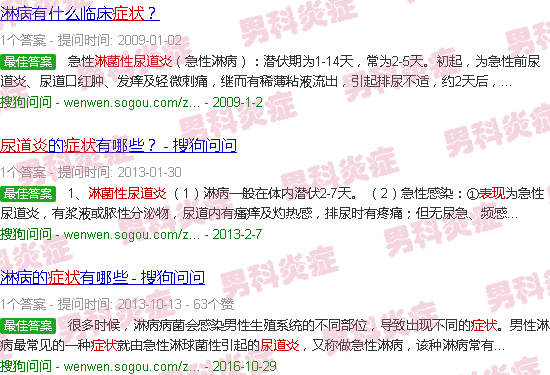汕头淋菌性尿道炎症状表现