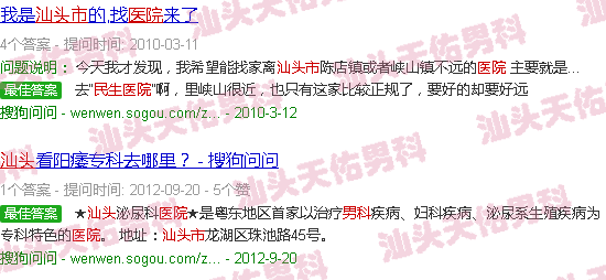 汕头民生医院男科