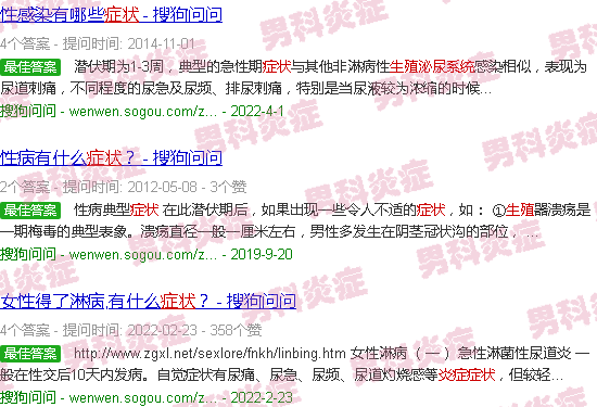 汕头泌尿生殖系统炎症症状