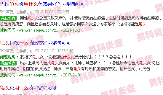 汕头龟头炎症用什么消炎药