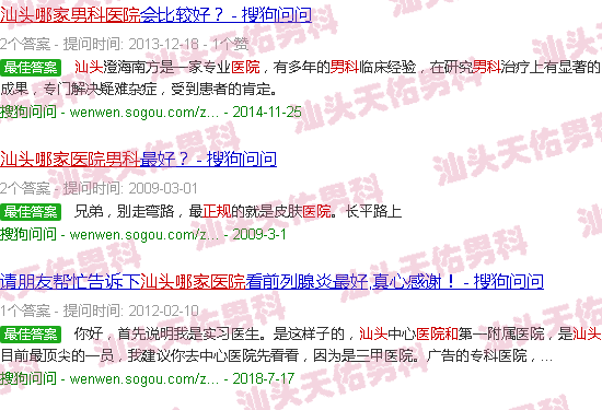 汕头男科医院和*医院哪家好