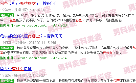 汕头包茎炎症状有哪些