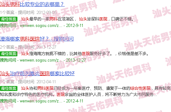 汕头男科综合医院