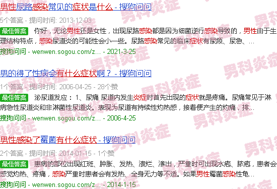 汕头男性被感染了炎症有什么症状