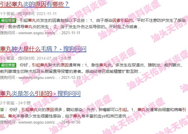 睾丸炎症状是怎么引起的 - 汕头睾丸炎症是什么原因引起的